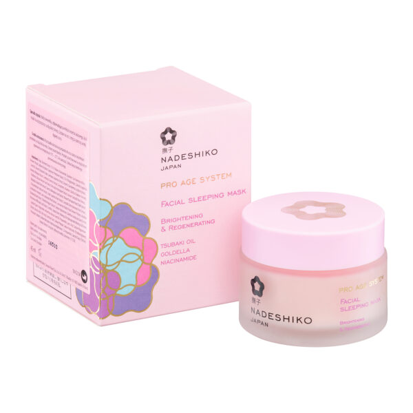 Regenerująca maska do twarzy na noc Nadeshiko, 50 ml